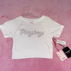 Playboy x PacSun  Crop Top Shirt